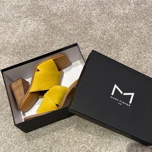 Marc Fisher, yellow barli shoes